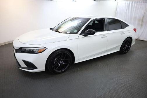 Platinum White Pearl 2023 Honda Civic Sport