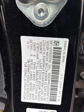 2022 Honda Civic Sport