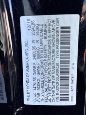 2020 Honda Accord Sport 2.0T