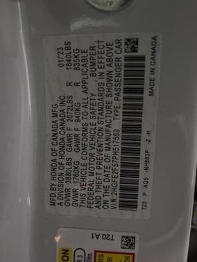 2023 Honda Civic Sport