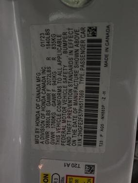 2023 Honda Civic Sport