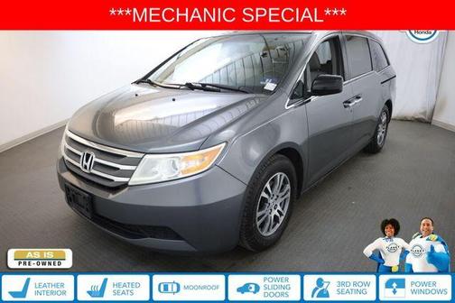 Polished Metal Metallic 2013 Honda Odyssey EX-L