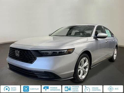 Solar Silver Metallic 2026 Honda Accord LX