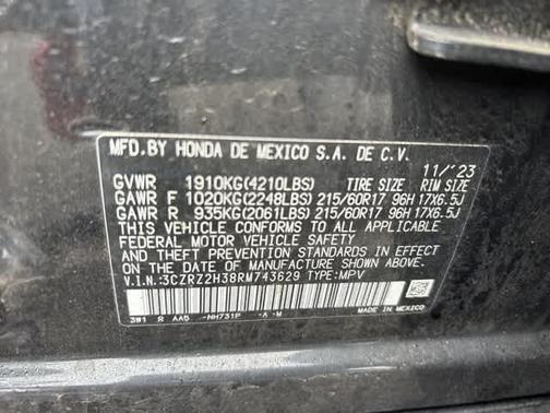 2024 Honda HR-V LX