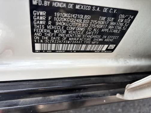 2025 Honda HR-V EX-L