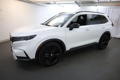 Platinum White Pearl 2023 Honda CR-V Hybrid Sport Touring