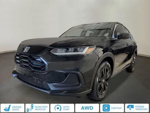 Crystal Black Pearl 2026 Honda HR-V Sport SUV