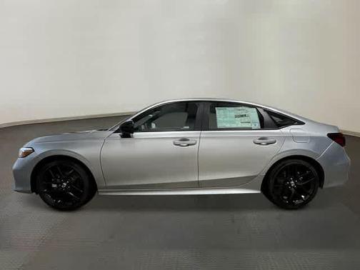 Solar Silver Metallic 2026 Honda Civic Hybrid Sport