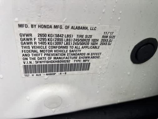 2017 Honda Pilot Elite