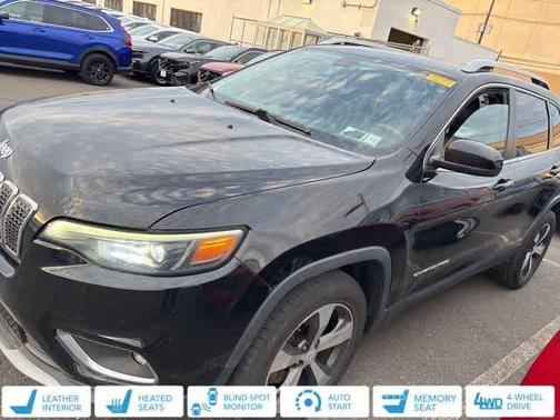 Diamond Black 2019 Jeep Cherokee Limited