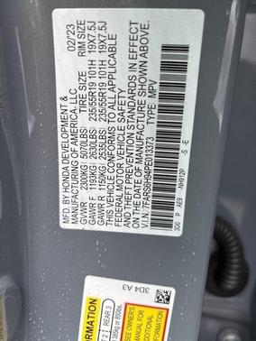 2023 Honda CR-V Hybrid Sport Touring