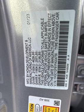 2023 Honda Accord Hybrid Touring