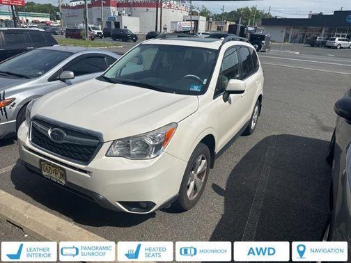 Crystal White Pearl 2016 Subaru Forester 2.5i Limited