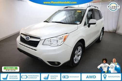 Crystal White Pearl 2016 Subaru Forester 2.5i Limited