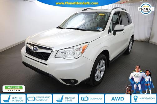 Crystal White Pearl 2016 Subaru Forester 2.5i Limited