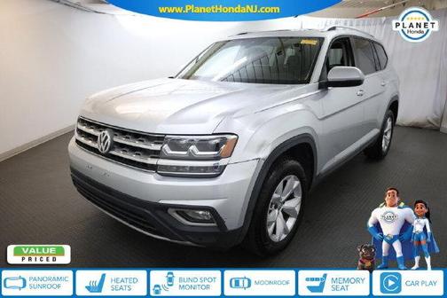 Reflex Silver Metallic 2018 Volkswagen Atlas 3.6L SEL