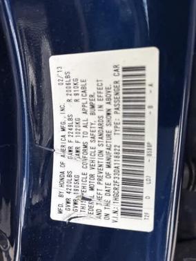 2013 Honda Accord LX