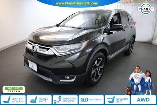 Crystal Black Pearl 2017 Honda CR-V Touring