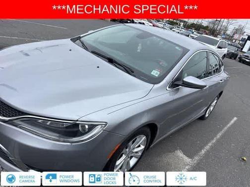 Billet Silver Metallic Clearcoat 2016 Chrysler 200 Limited