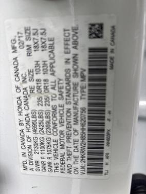 2017 Honda CR-V EX-L