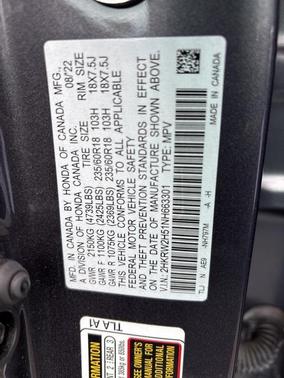2022 Honda CR-V EX