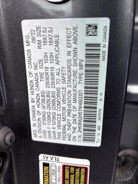 2022 Honda CR-V EX