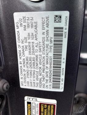 2022 Honda CR-V EX