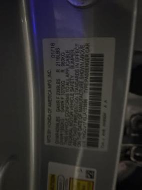 2018 Honda Accord EX