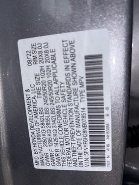 2022 Honda Pilot Special Edition