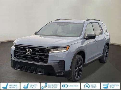 Sonic Gray Pearl 2026 Honda Pilot Black Edition