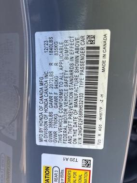 2024 Honda Civic Sport
