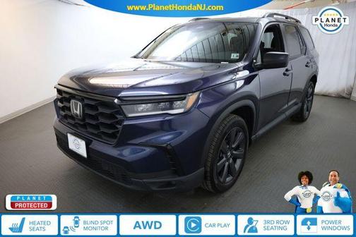 Obsidian Blue Pearl 2025 Honda Pilot Sport