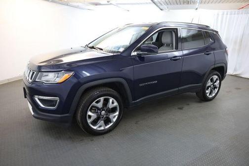 Jazz Blue Pearlcoat 2020 Jeep Compass Limited