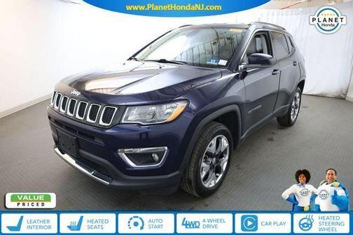 Jazz Blue Pearlcoat 2020 Jeep Compass Limited