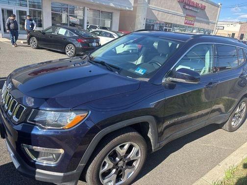 Jazz Blue Pearlcoat 2020 Jeep Compass Limited