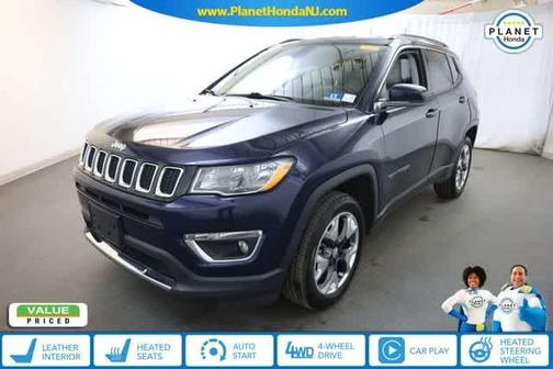 Jazz Blue Pearlcoat 2020 Jeep Compass Limited