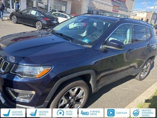 Jazz Blue Pearlcoat 2020 Jeep Compass Limited