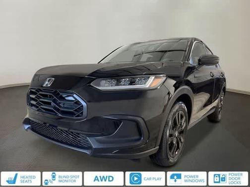 Crystal Black Pearl 2027 Honda HR-V Sport