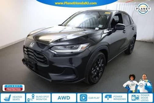 Crystal Black Pearl 2025 Honda HR-V Sport