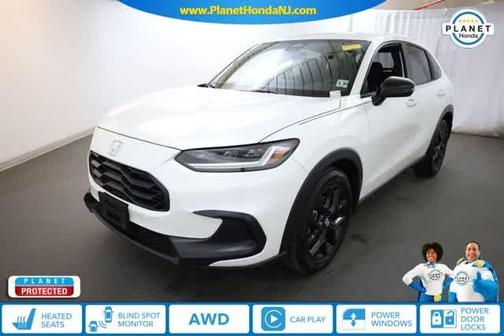 Platinum White Pearl 2025 Honda HR-V Sport