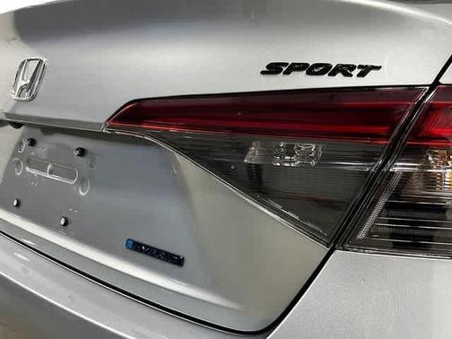 Solar Silver Metallic 2026 Honda Civic Hybrid Sport