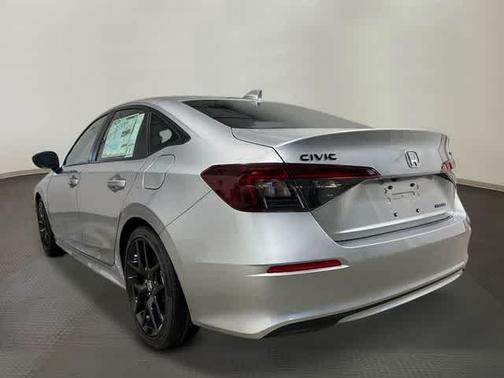 Solar Silver Metallic 2026 Honda Civic Hybrid Sport