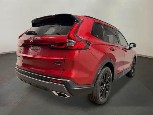 Radiant Red Metallic 2026 Honda CR-V Hybrid Sport Touring