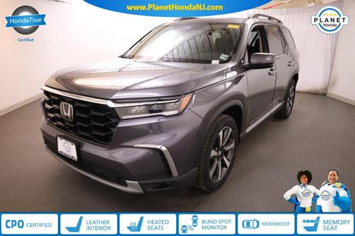 Modern Steel Metallic 2025 Honda Pilot Touring