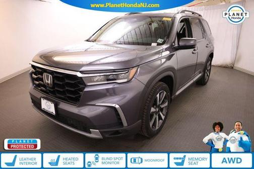 Modern Steel Metallic 2025 Honda Pilot Touring