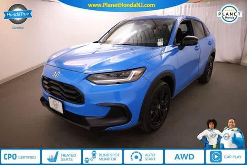 Boost Blue Pearl 2026 Honda HR-V Sport