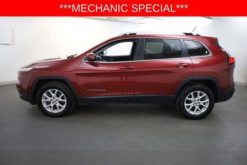 Deep Cherry Red Crystal Pearlcoat 2015 Jeep Cherokee Latitude