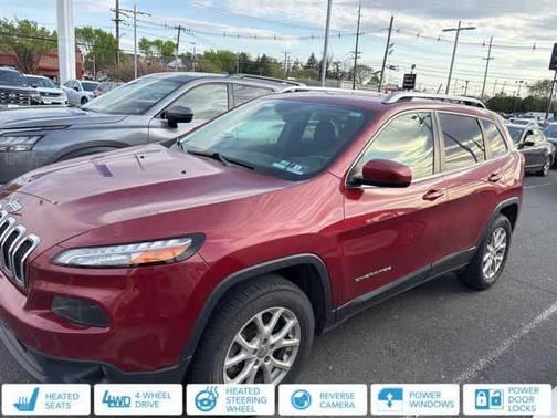 Deep Cherry Red Crystal Pearlcoat 2015 Jeep Cherokee Latitude