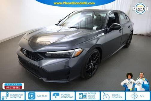 Meteorite Gray Metallic 2025 Honda Civic Sport