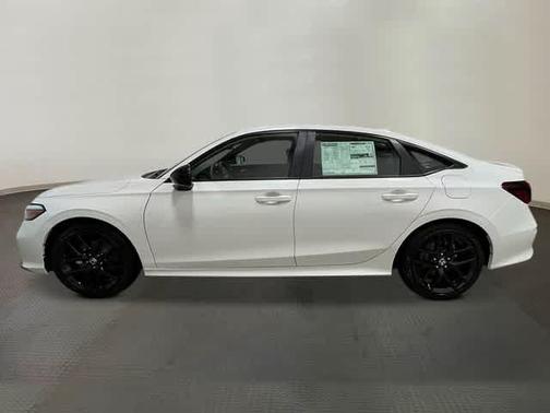 Platinum White Pearl 2026 Honda Civic Hybrid Sport
